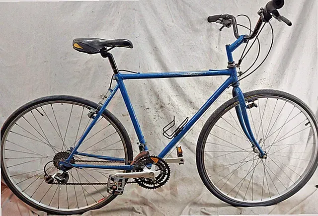 1982 Fuji Gravel Cross Hybrid Road Bike 21" X-Large Lugged Steel Cafe Commuter ~