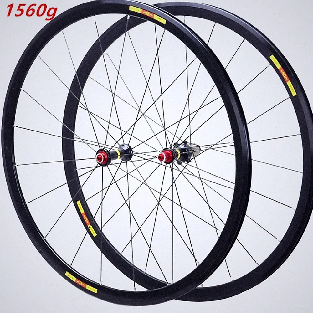 700C Road Bicycle Wheels Ultra Light Bike Wheelset 16/21 V Brake Bmx 1560g