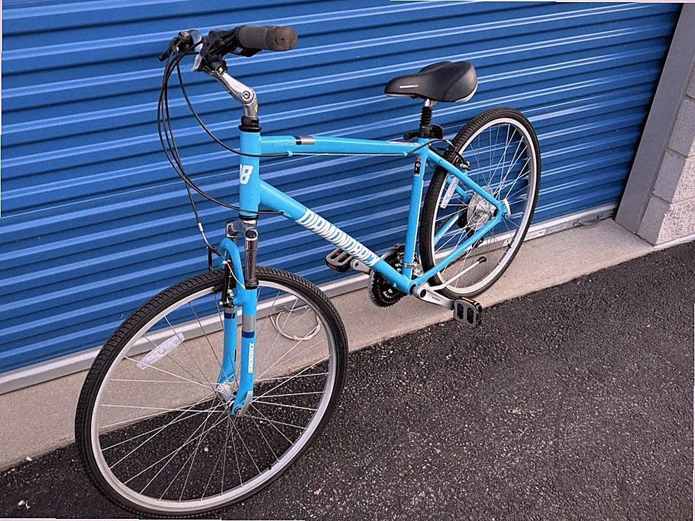 Diamondback Edgewood Hybrid Bike Blue 21-Speed Shimano Fork Suspension Large