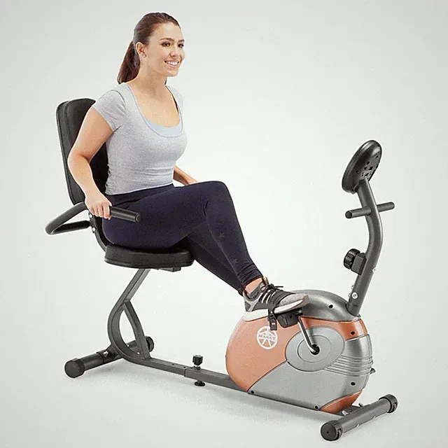 Marcy ME709 Adjustable Recumbent Exercise Bike
