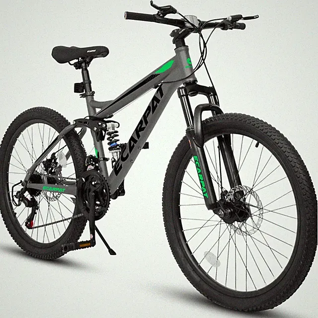 Mountain Bike 26 Inch 21-Speed Full Suspension Men Women Commuter City Bicycle