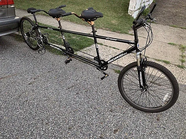 RARE TRIPLET TANDEM BIKE MICARGI DELUXE LS2008 triplet tandem 3-seat