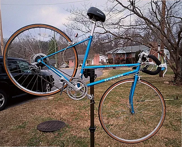 Vintage SCHWINN World Sport Cruiser Bike, Steel, Blue, 21 in Frame, 27 in Wheel